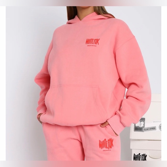 White Fox Archive 6.0 Oversized Hoodie Melon - Picture 2 of 5